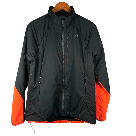 The North Face Womens Ventrix Jacket Full Zip Black Orange Large - Picture 1 of 13